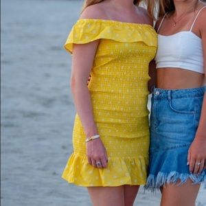 The Fifth Label yellow daisy dress size small